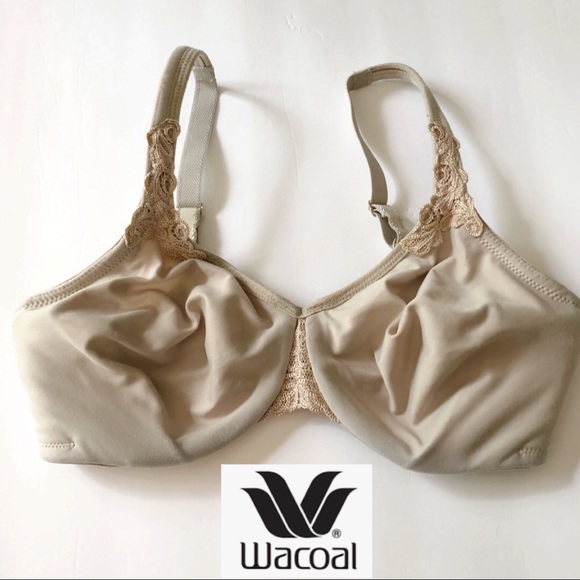 Wacoal Bodysuede® Ultra Full Figure Seamless Underwire Bra, size 34D - Picture 1 of 16